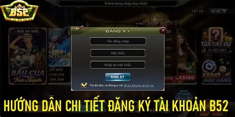 Kích hoạt bảo mật khi đăng ký B52 Club